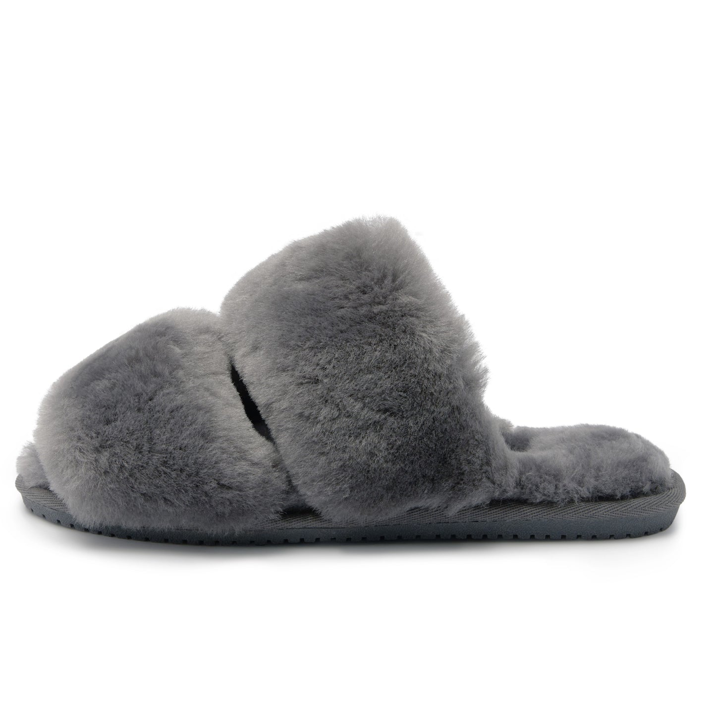 Original Ugg Australia High Double Slide Slipper Grey