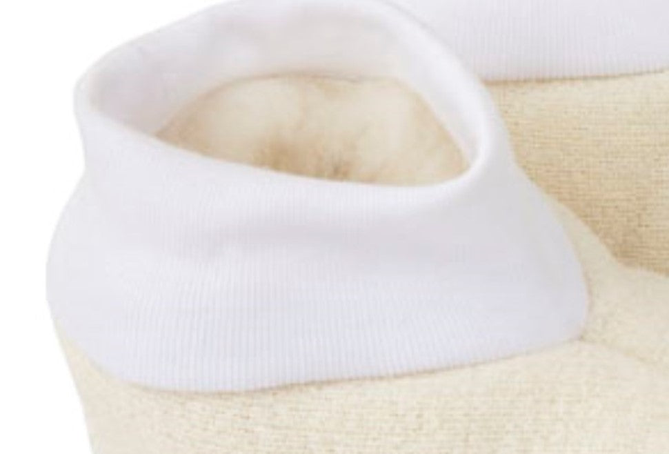 Original Ugg Australia Sheepskin Lined Wool Socks Ivory