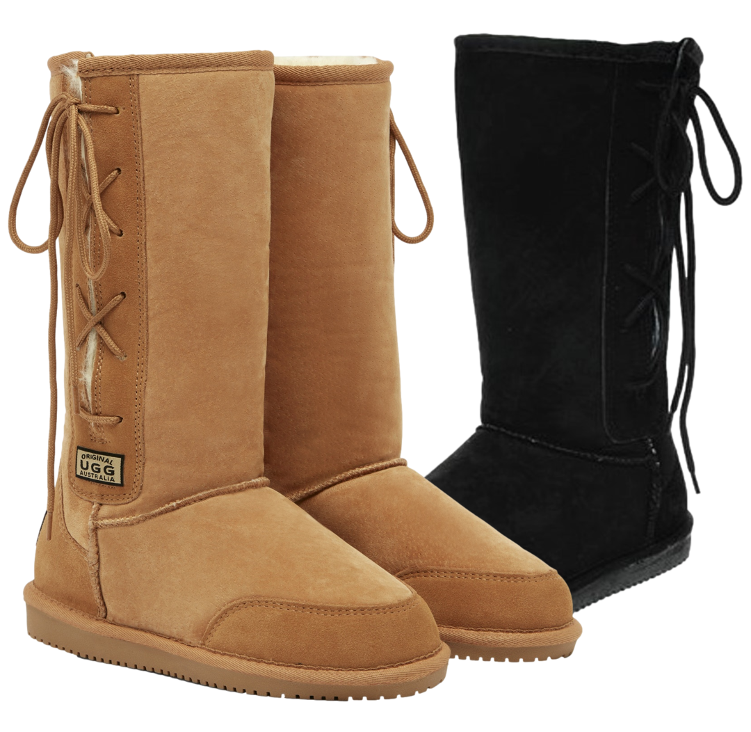 Originals Ugg Australia Long LaceUp Boot Chestnut