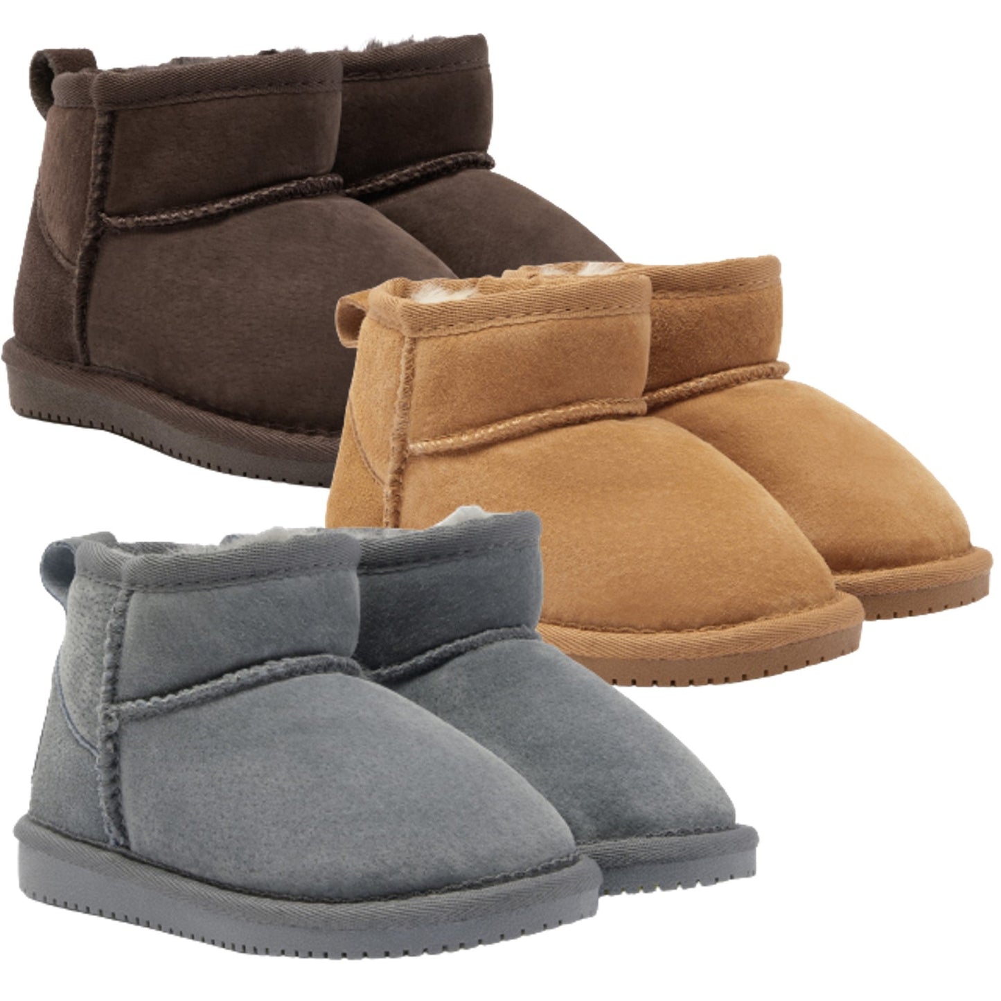 Original Ugg Australia Kids Mini Classic Boots Grey