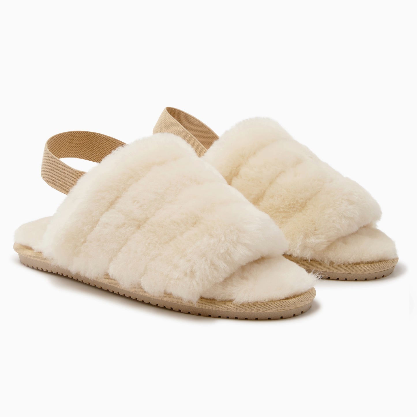 Original Ugg Australia Slingback Slide Slippers Natural