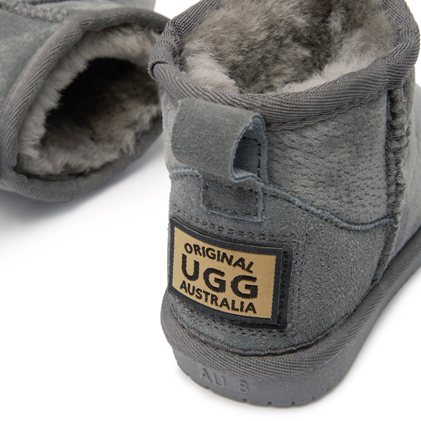 Original Ugg Australia Kids Mini Classic Boots Grey