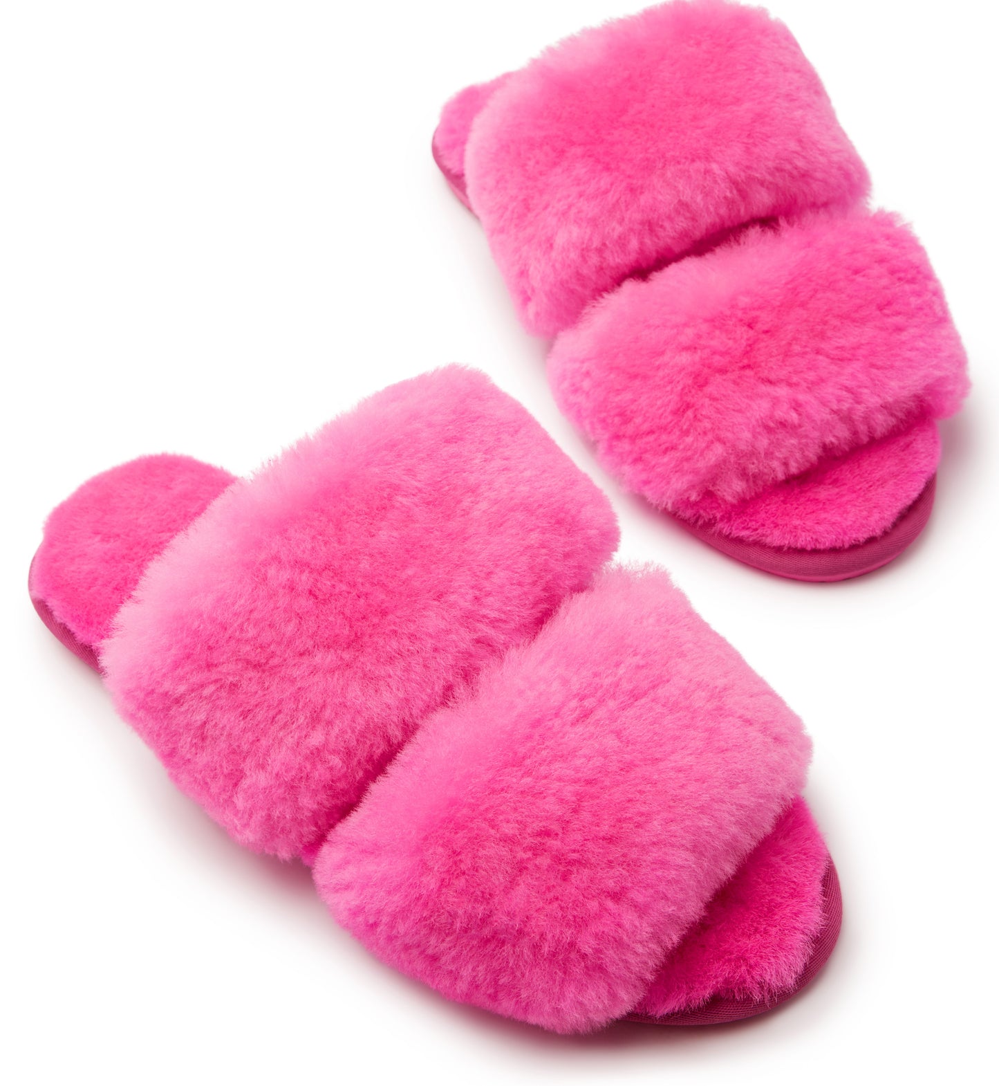 Original Ugg Australia High Double Slide Slipper Pink