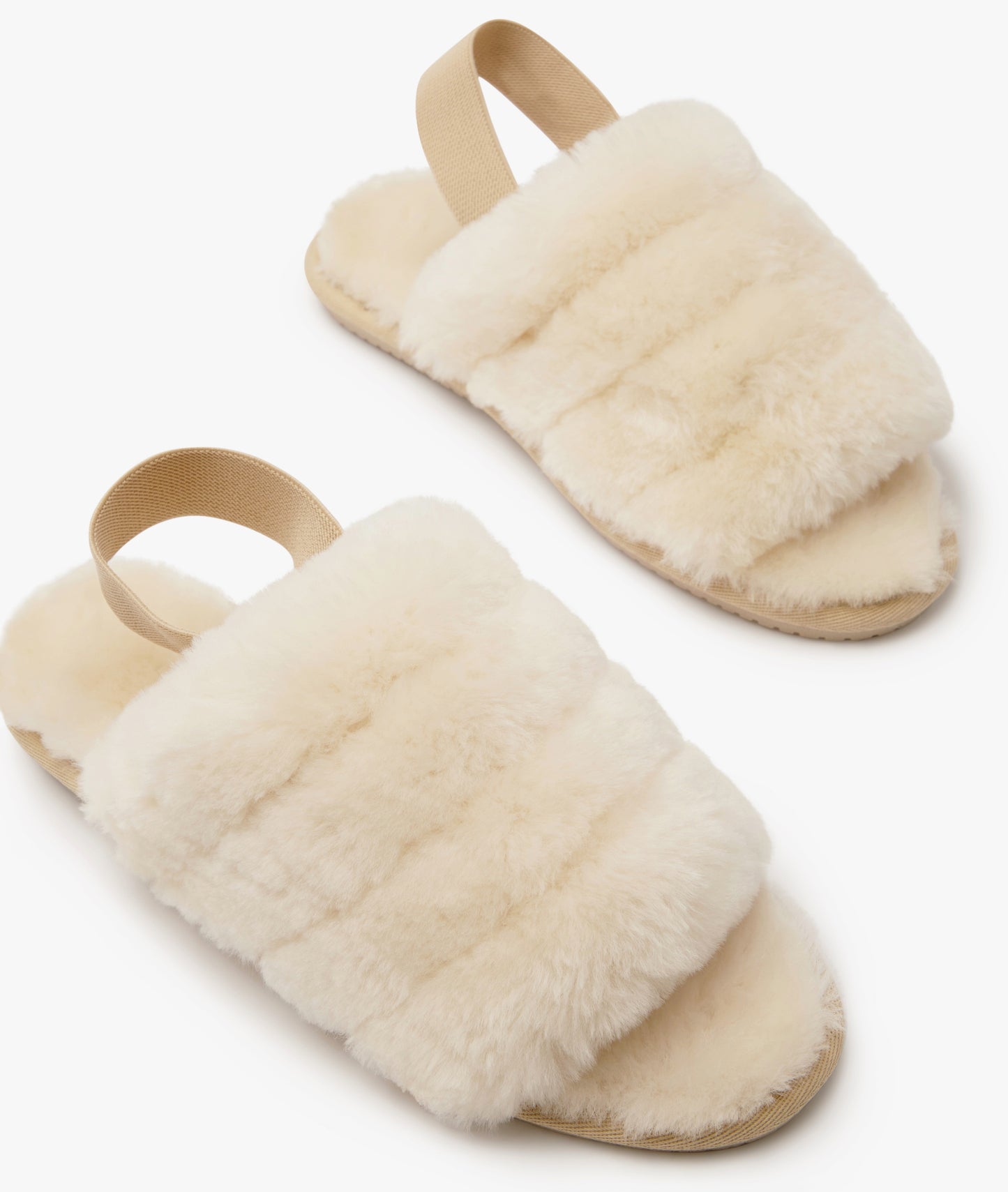 Original Ugg Australia Slingback Slide Slippers Natural