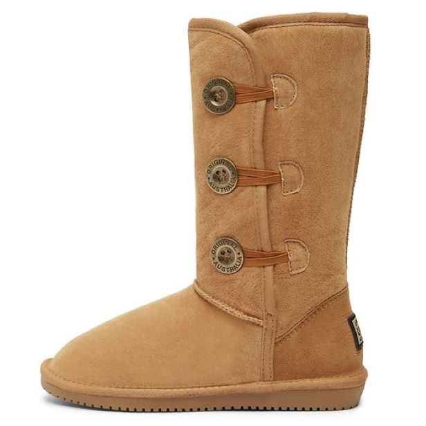 Original Uggs Australia Long Button Boot Chestnut