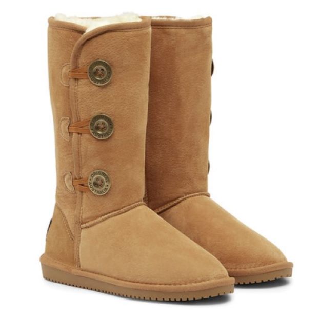 Original Uggs Australia Long Button Boot Chestnut