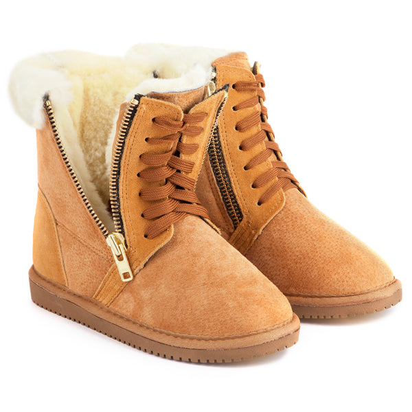 Originals Ugg Australia Zip Lace Mid Boot Chestnut