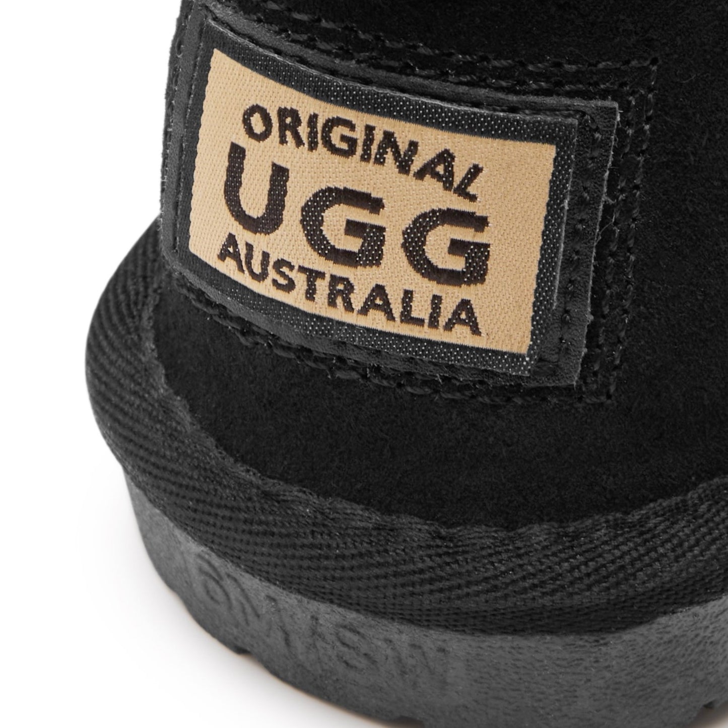 Originals Ugg Australia Short Black Branded Boots