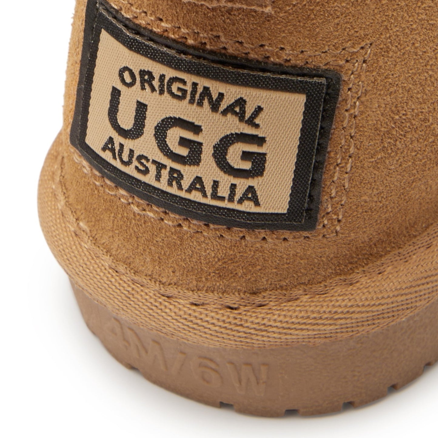 Originals Ugg Australia Branded Mini Sheepskin Boot Chestnut