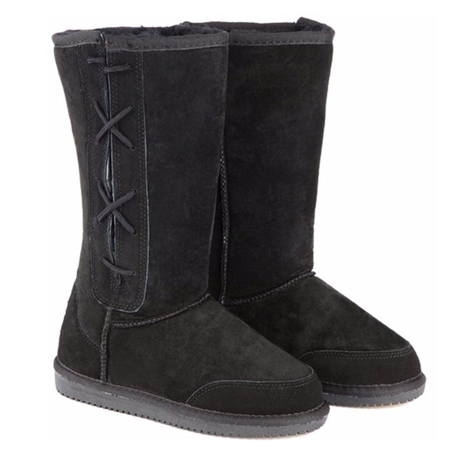 Originals Ugg Australia Long LaceUp Boots Black