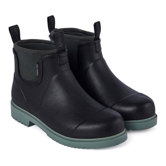 Original Ugg Australia Gumboots - Rainboots Black & Green