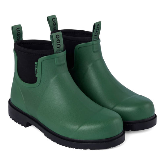 Original Ugg Australia Gumboots - Rainboots Green & Black