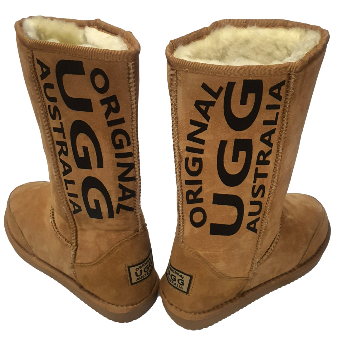 Originals Ugg Australia Long Print Boots Chestnut