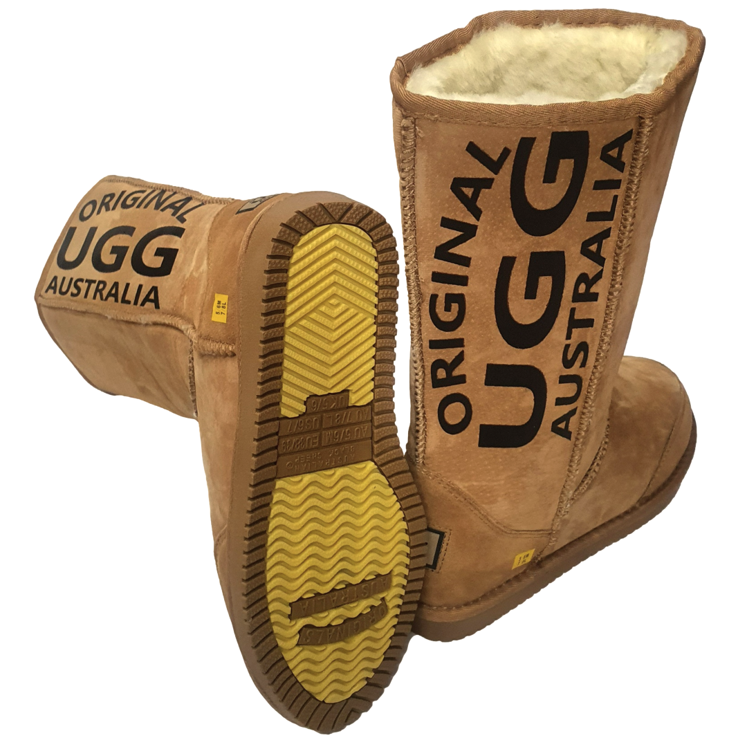 Originals Ugg Australia Long Print Boots Chestnut – Deals On Brands
