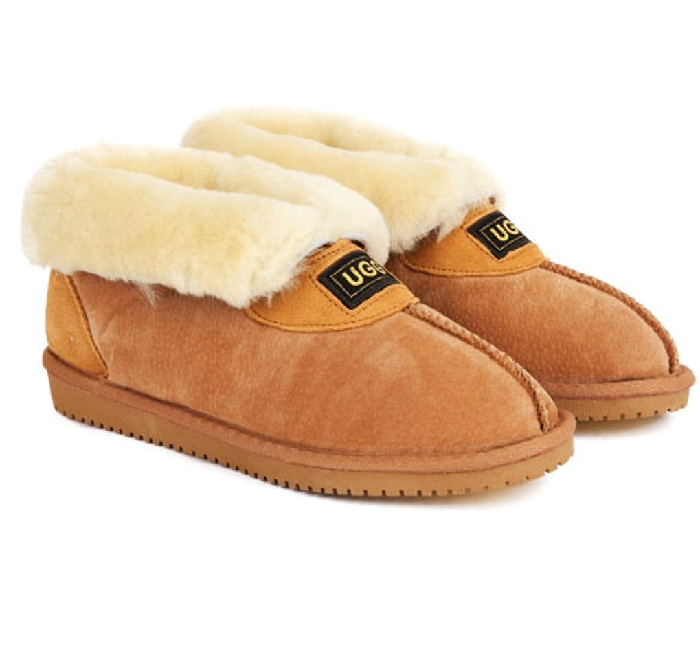 Original Ugg Australia Sheepskin Slippers Chestnut