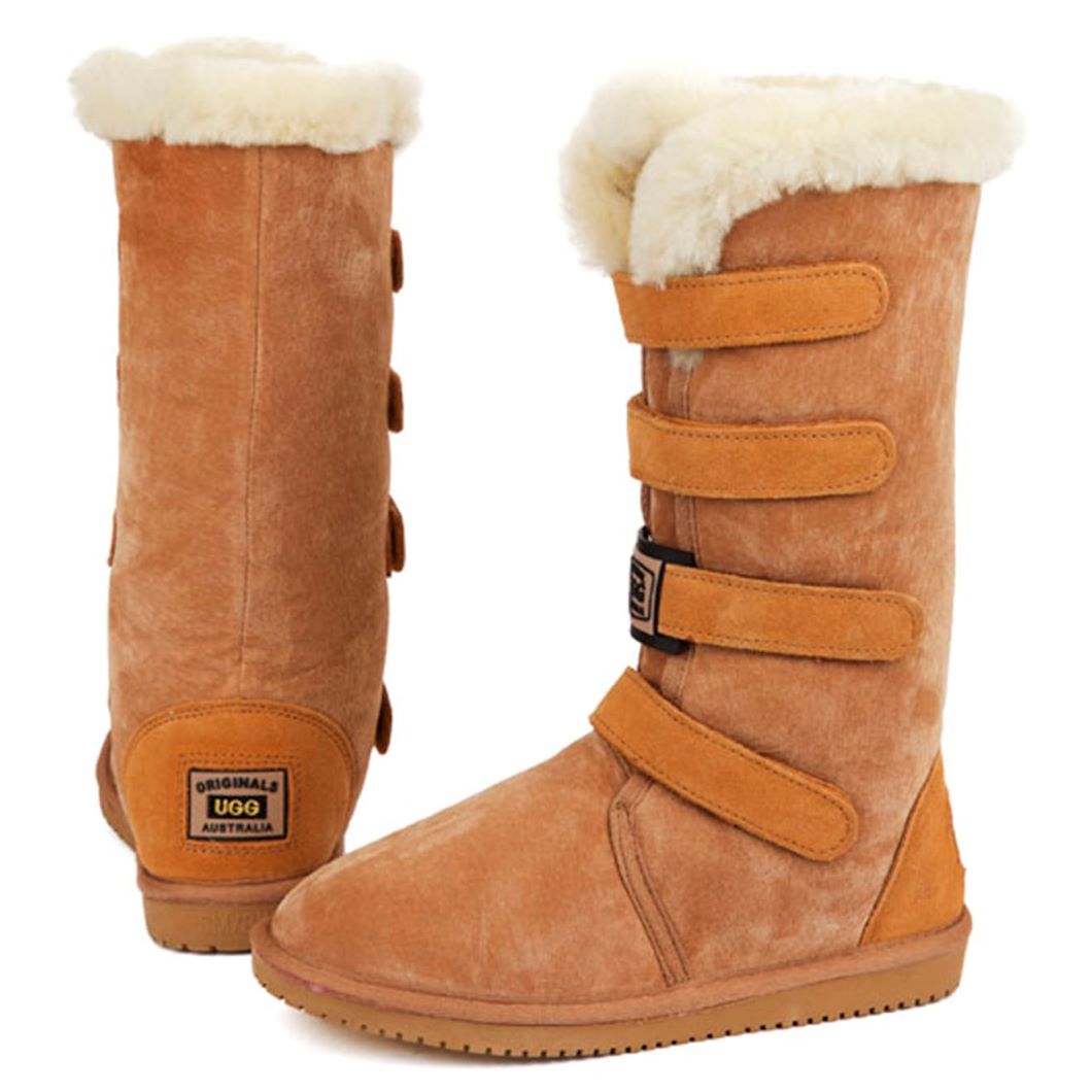 Originals Ugg Australia Strap Up Long Boot Chestnut