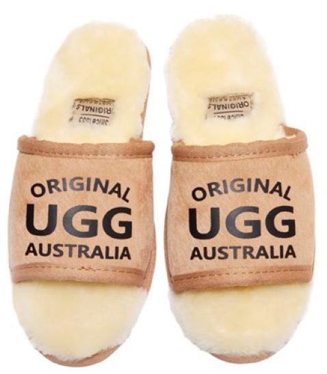 Original Ugg Australia Slip Ons Chestnut