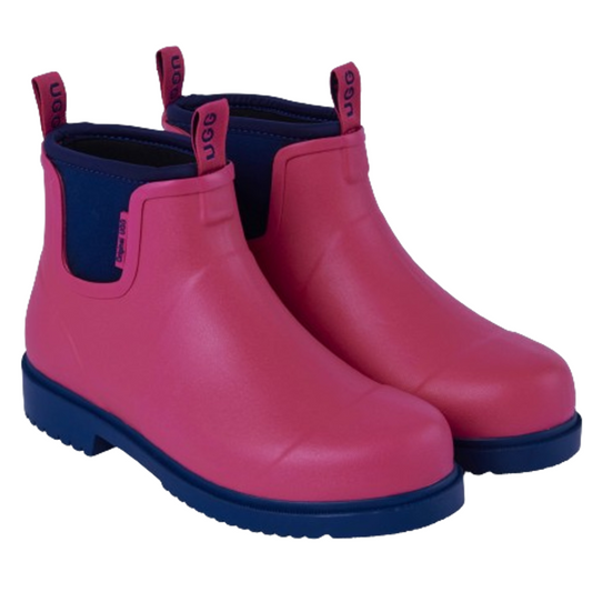 Original Ugg Australia Gumboots - Rainboots Pink & Navy