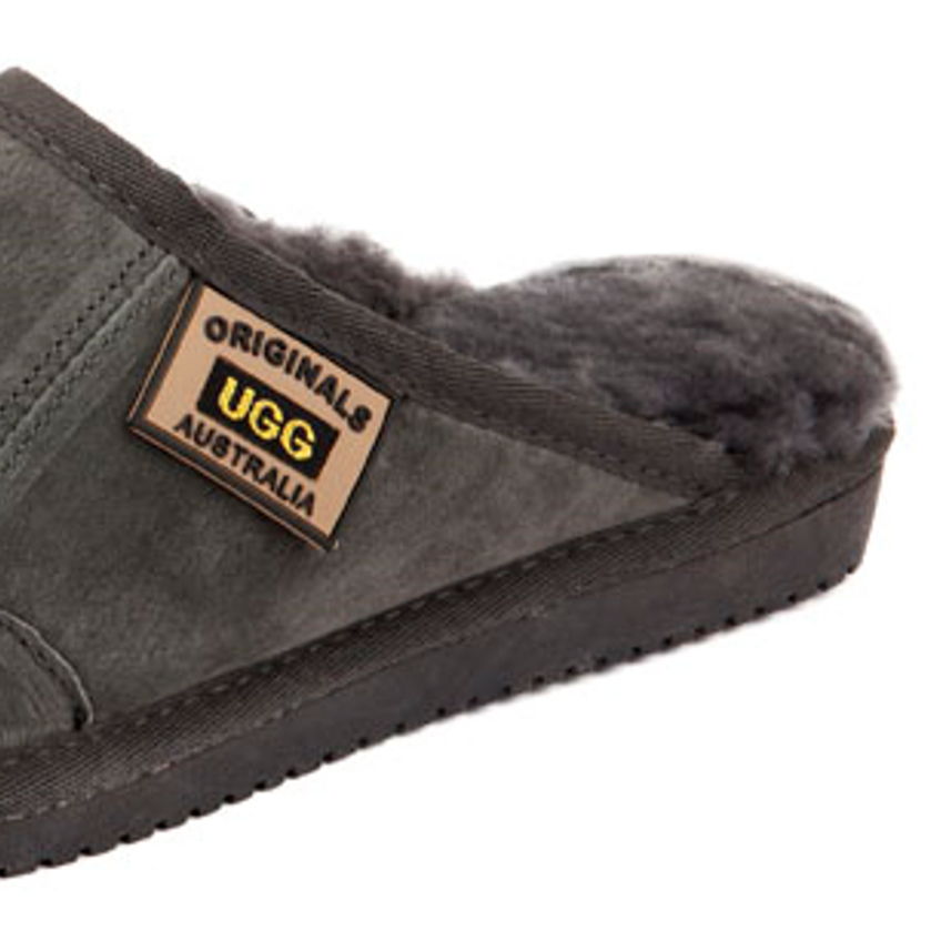 Original Ugg Australia Sheepskin Scuffs Grey