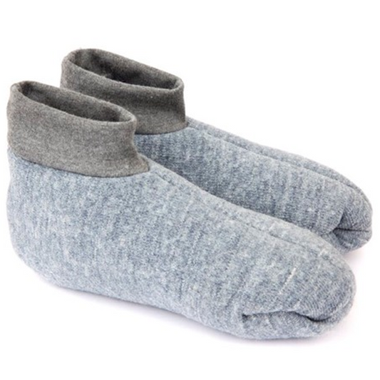 Original Ugg Australia Sheepskin Lined Wool Socks Grey