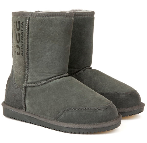 Originals Ugg Australia Short Grey Branded Boots