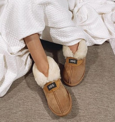 Original Ugg Australia Sheepskin Slippers Chestnut